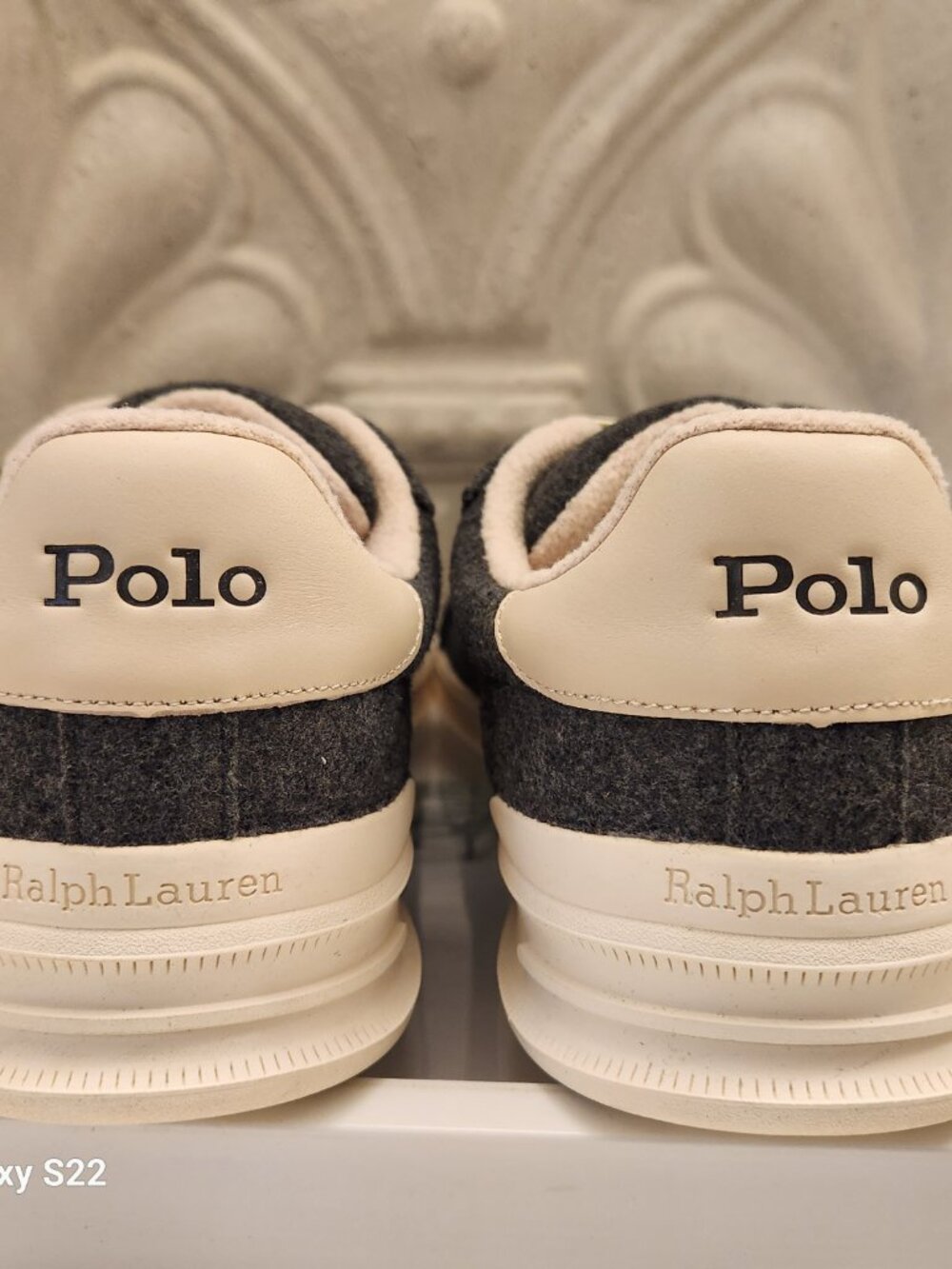 Polo Ralph Lauren Heritage Court II Wool Sneakers. NIB. Size 11.5 - Picture 8 of 11